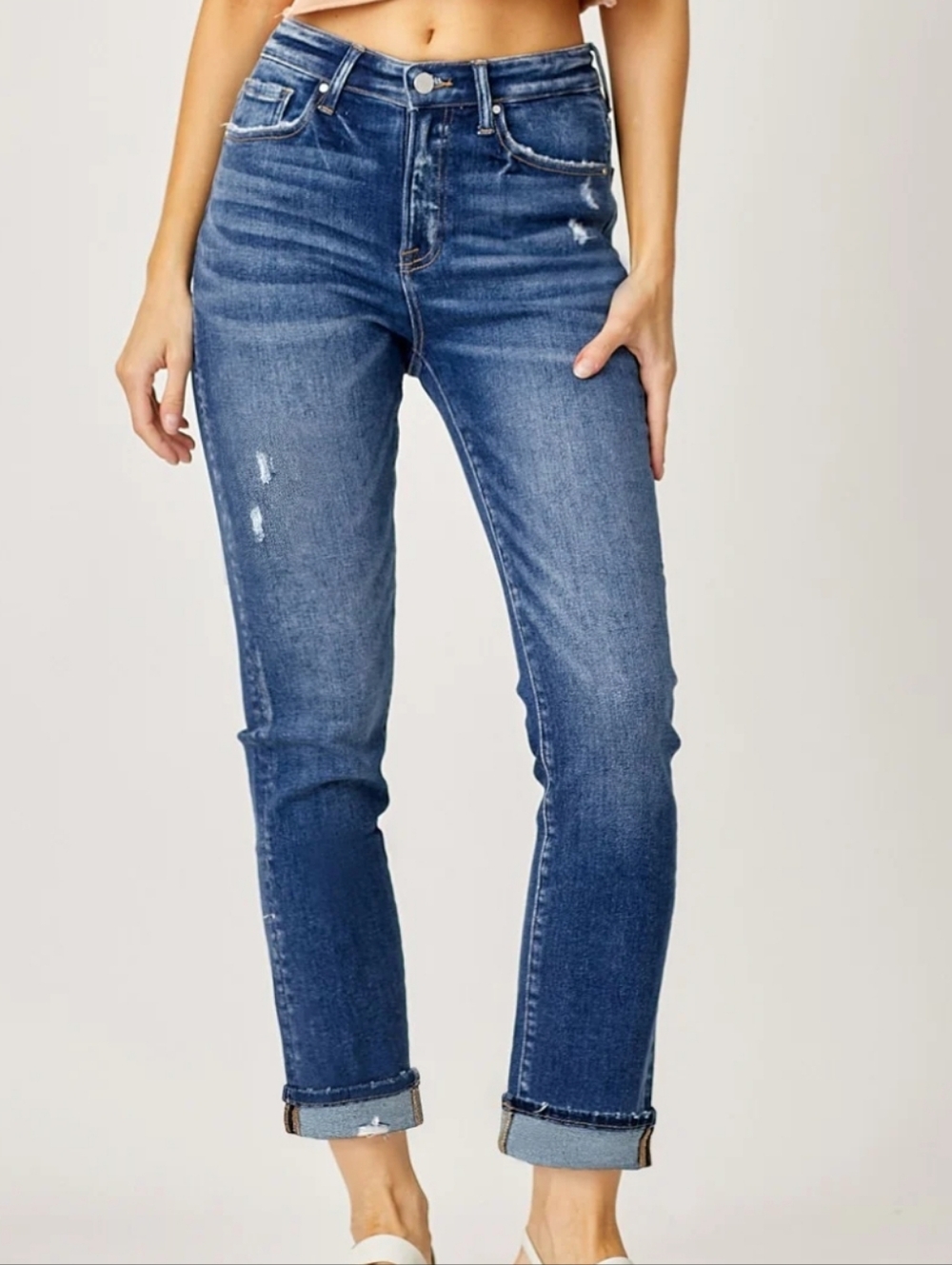 Risen Jeans Straight Leg Size 9/29